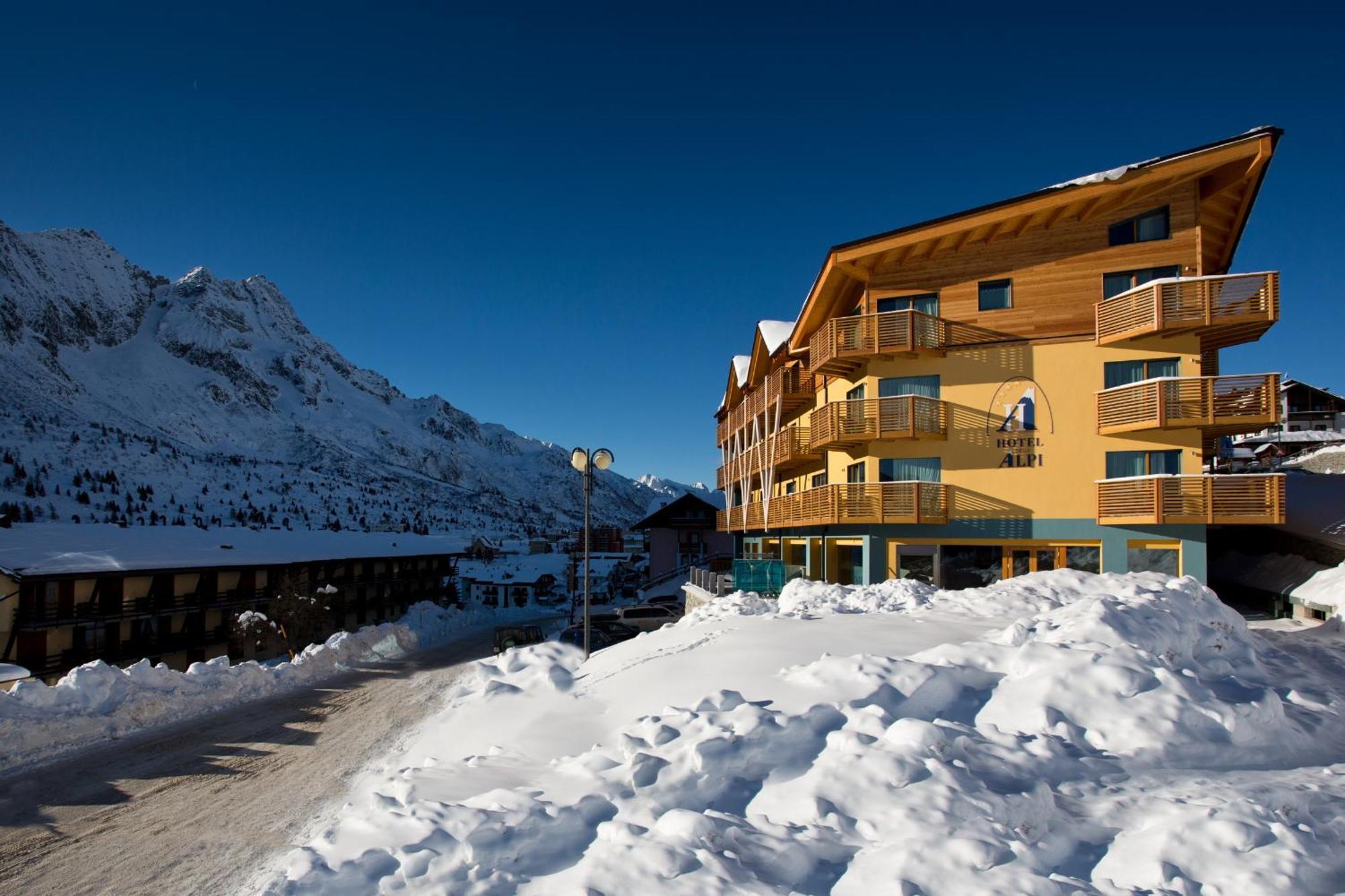 Hotel Delle Alpi Passo del Tonale Exterior foto